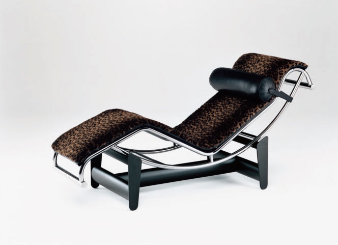 Chaise longue with frame in steel Museum, Alivar 