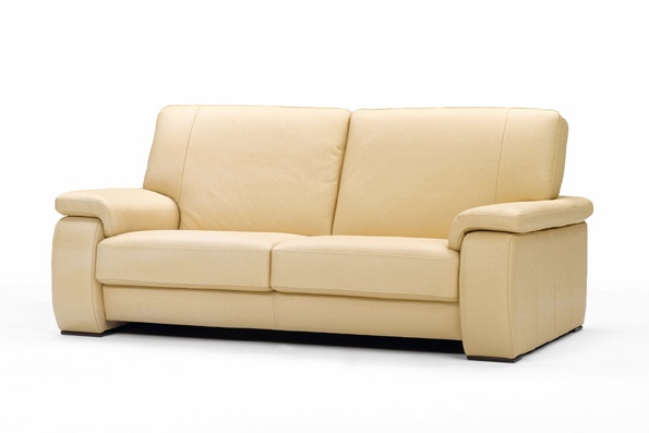 Two seater sofa with a hidden frame, Calia Italia