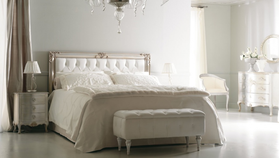 Bed with high headboard Letto Clara CorteZari - Corte Zari