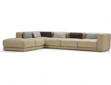 Corner sofa with one armrest, Calia Italia