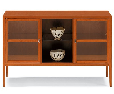 A chest of drawers with hinged doors, Calligaris