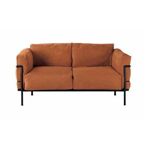 Two seater sofa with cushions in foam, Museum, Alivar