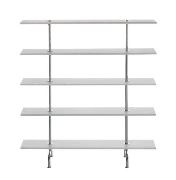 A bookcase with a frame made of steel Museum, Alivar