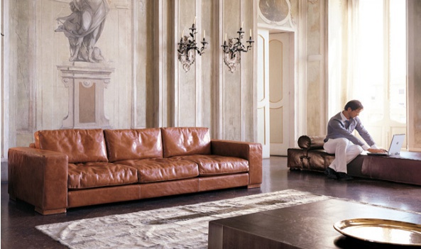 Three seater sofa, Max - Longhi