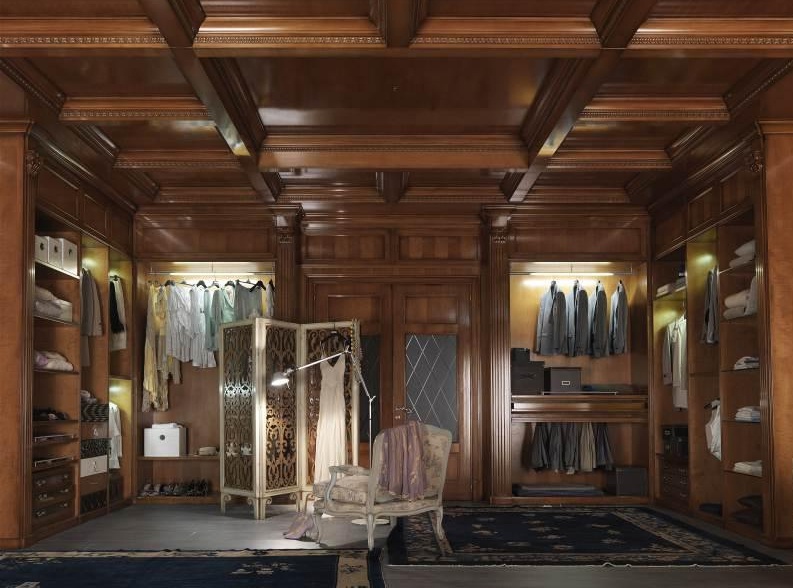 Wardrobe on a frame of solid wood Taormina, Bizzotto