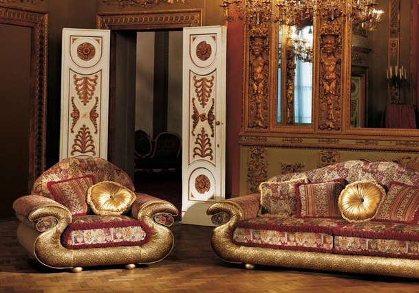 The chair frame is made of solid wood upholstered Asia, BM Style