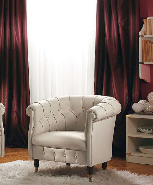 Armchair with a curved backrest, La Vecchia Marina