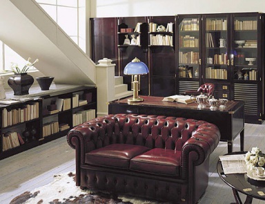 Two seater sofa with a hidden frame, La Vecchia Marina