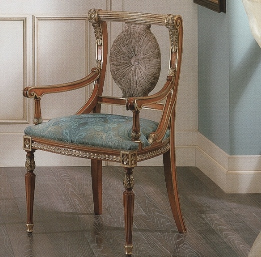 Chair with armrests, Riva Mobili d'arte