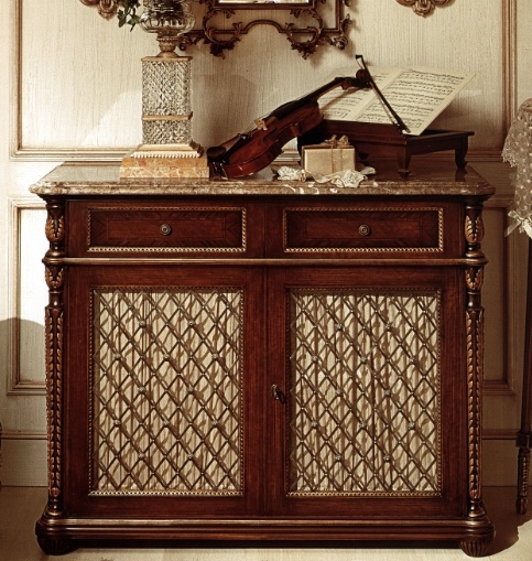 Cabinet with hinged doors, Riva Mobili d'arte