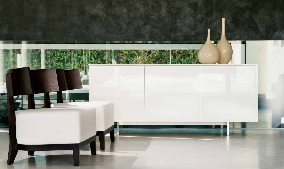 Dresser made of solid wood, Pacini & Cappellini