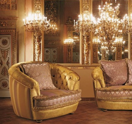 Armchair upholstered in fabric Giove, BM Style