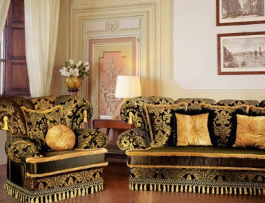 Sofa upholstered in fabric Napoleone, BM Style