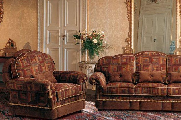 Armchair upholstered in fabric Principe - Siviglia, BM Style