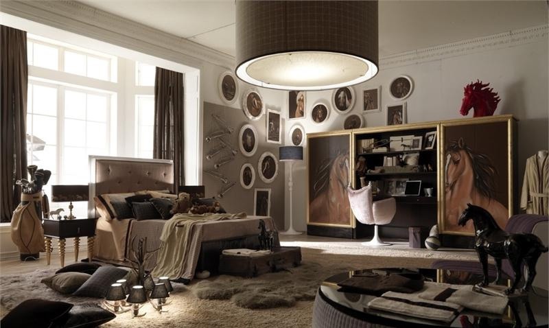 Children solid wood Horse Boy, AltaModa