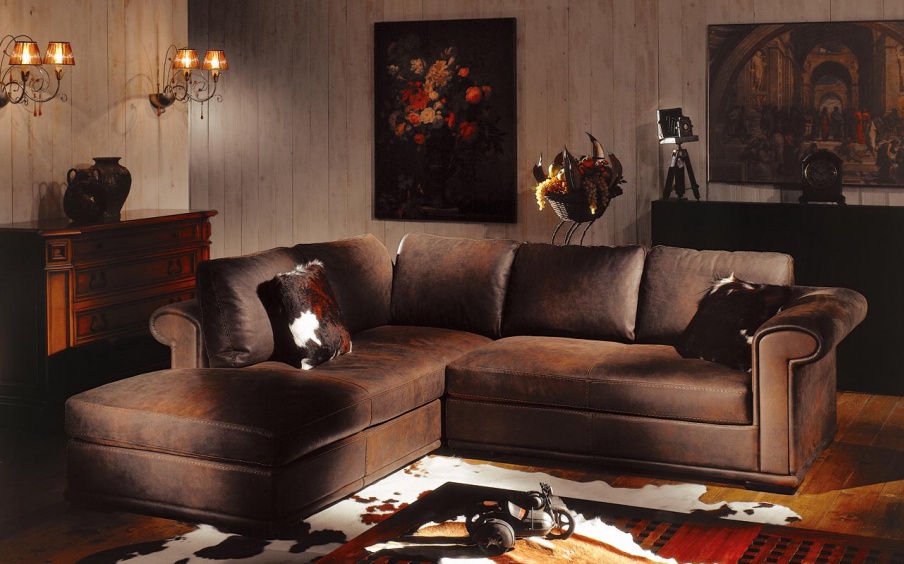 Luxor corner sofa Angolare, Poles Salotti