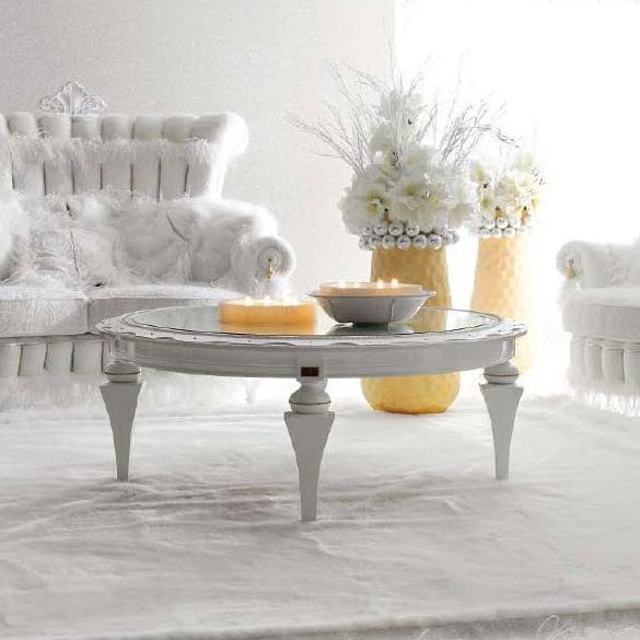 Coffee-table with frame in solid wood Tiffany AltaModa