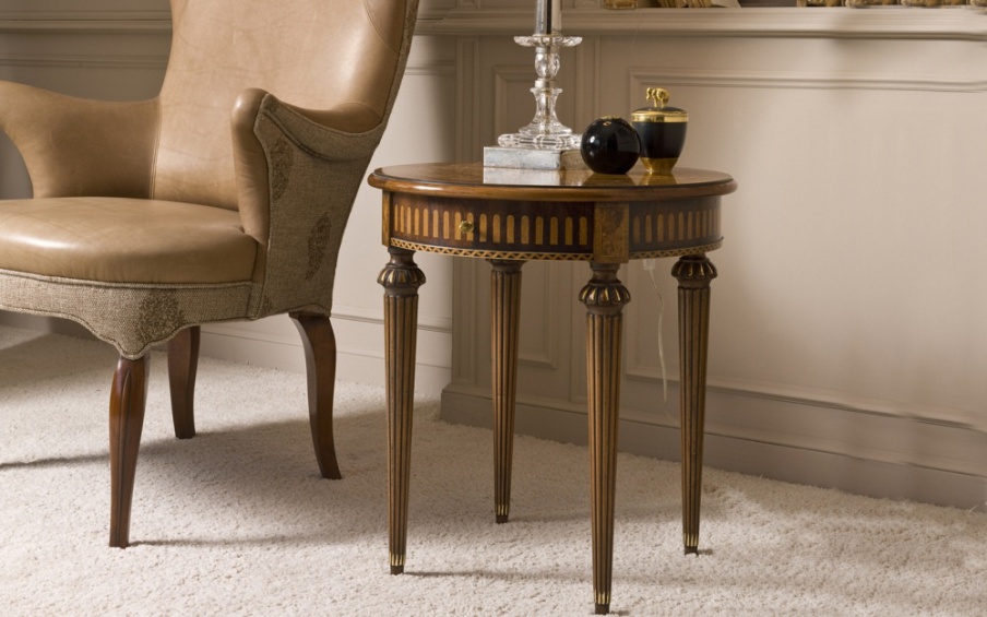 Coffee table with frame in solid cherry, Annibale Colombo