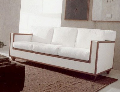 Three seater sofa on a frame of cherry, Annibale Colombo