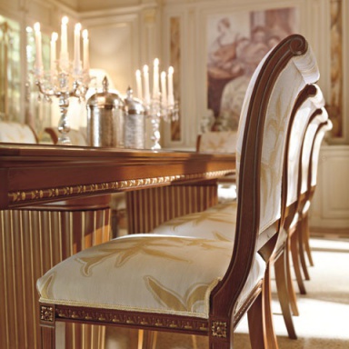 Chair with high back