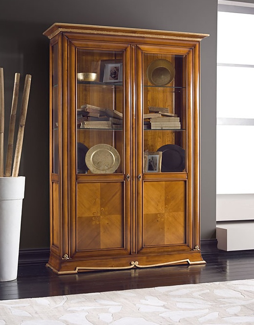 Showcase with hinged door, Stella Del Mobile