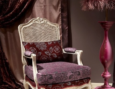 Chair with armrests, Stella del Mobile