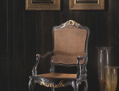 Chair with armrests, Stella del Mobile