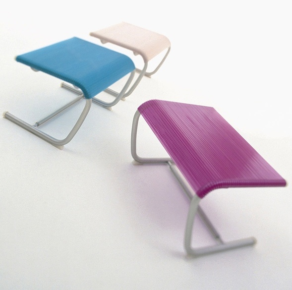 Bench frame of aluminum Tonga, Bonacina Pierantonio