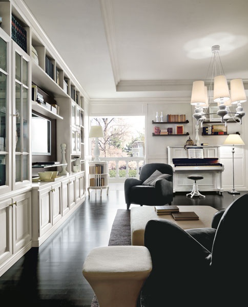 The high-backed chair, Martini Mobili