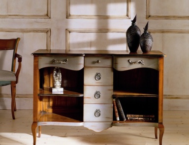 Dresser with open shelves and drawers, Stella Del Mobile