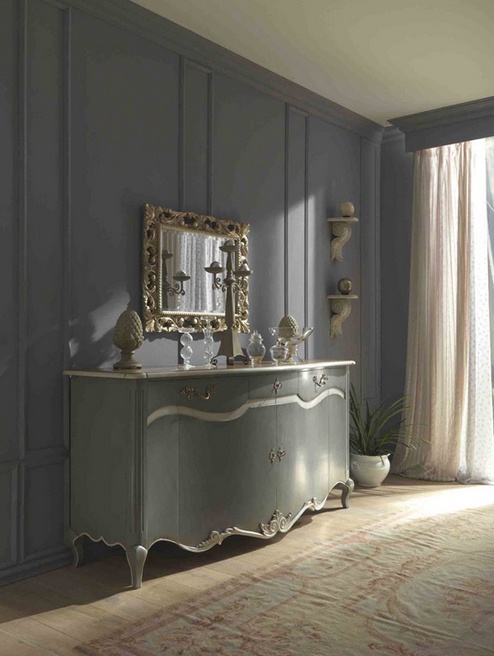 The drawers on figured legs, Stella Del Mobile