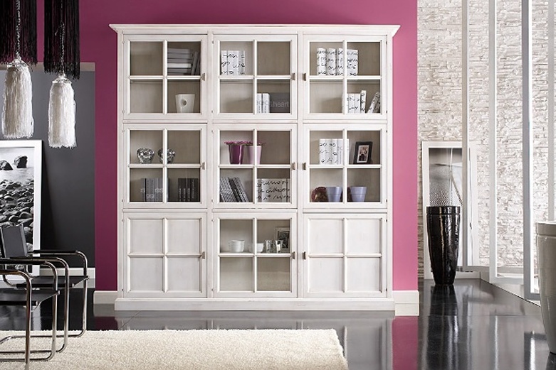 Showcase with hinged door, Stella Del Mobile