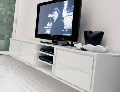 Cabinet for TV in a modern style, Pacini & Cappellini