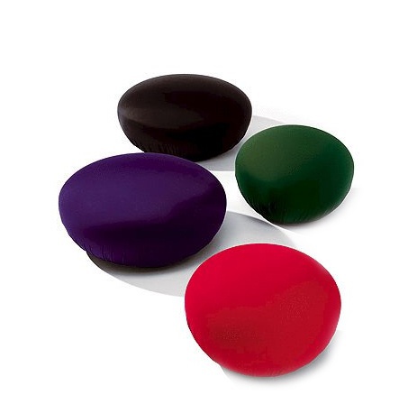 Pouf filled with polyurethane foam upholstered in fabric Hollywood Bonaldo