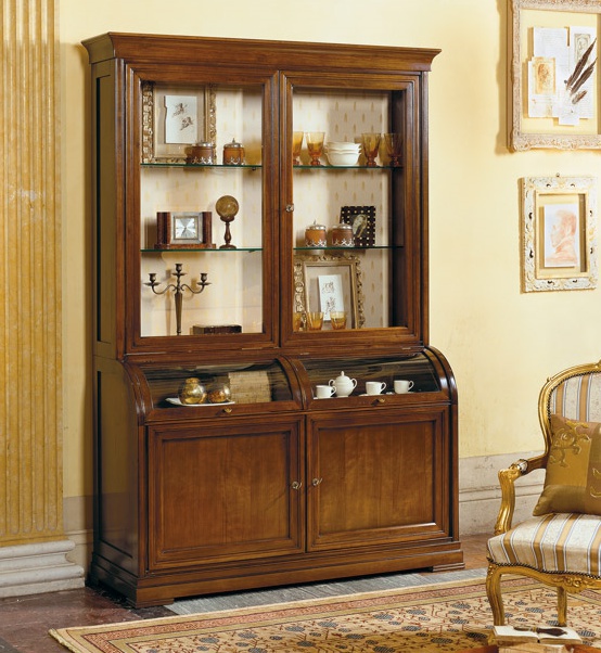 Sideboard with hinged doors, at the stilema stand