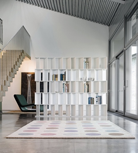 The modular rack on a frame of wood Fun, Bonaldo