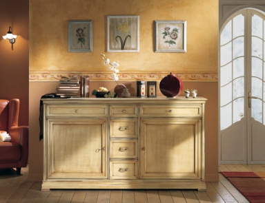 Low Cabinet on legs, at the stilema stand