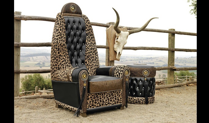 The high-backed chair, Florence Collections