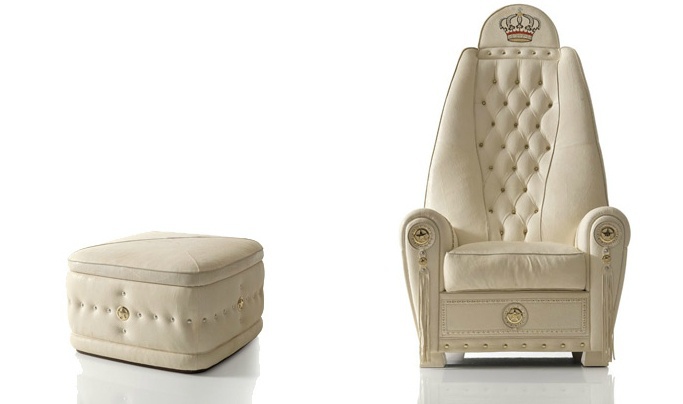 The high-backed chair, Florence Collections