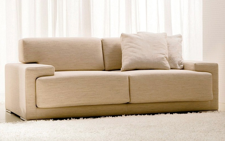 Sofa double or triple padded Archimede, Bontempi Casa