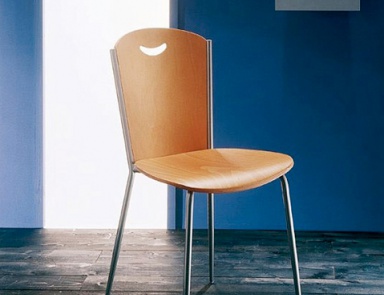 Chair on a metal frame Cloe, Bontempi Casa