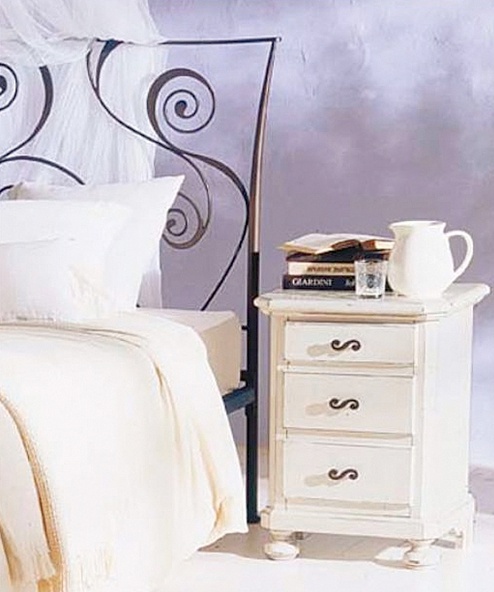 Bedside table bedside on the wooden frame Comodino, Bontempi Casa