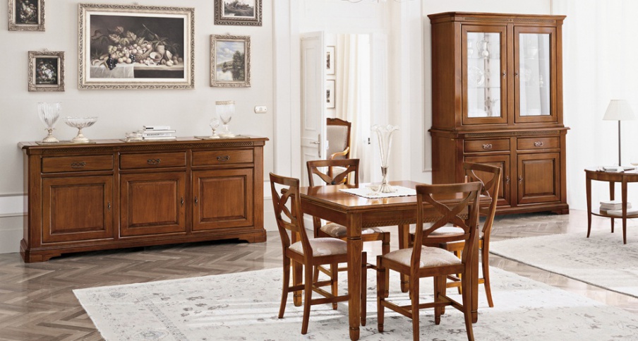 The snack bar on a frame of solid poplar 4205Zl / 4205ZG, Bruno Piombini