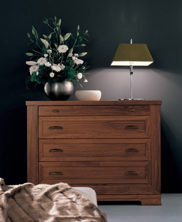 A chest of drawers on a frame of beech 8070, Bruno Piombini