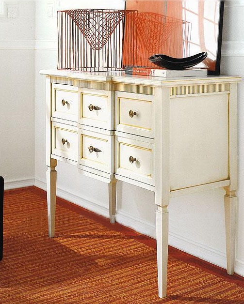 A chest of drawers on high legs, Flai Luxury furniture MR