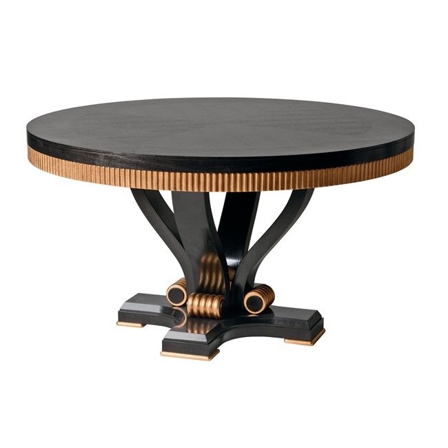 Dining table with round table top, Florence Collections
