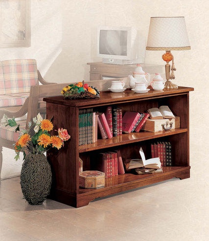 The bookcase on a frame of solid wood 1026, BTC