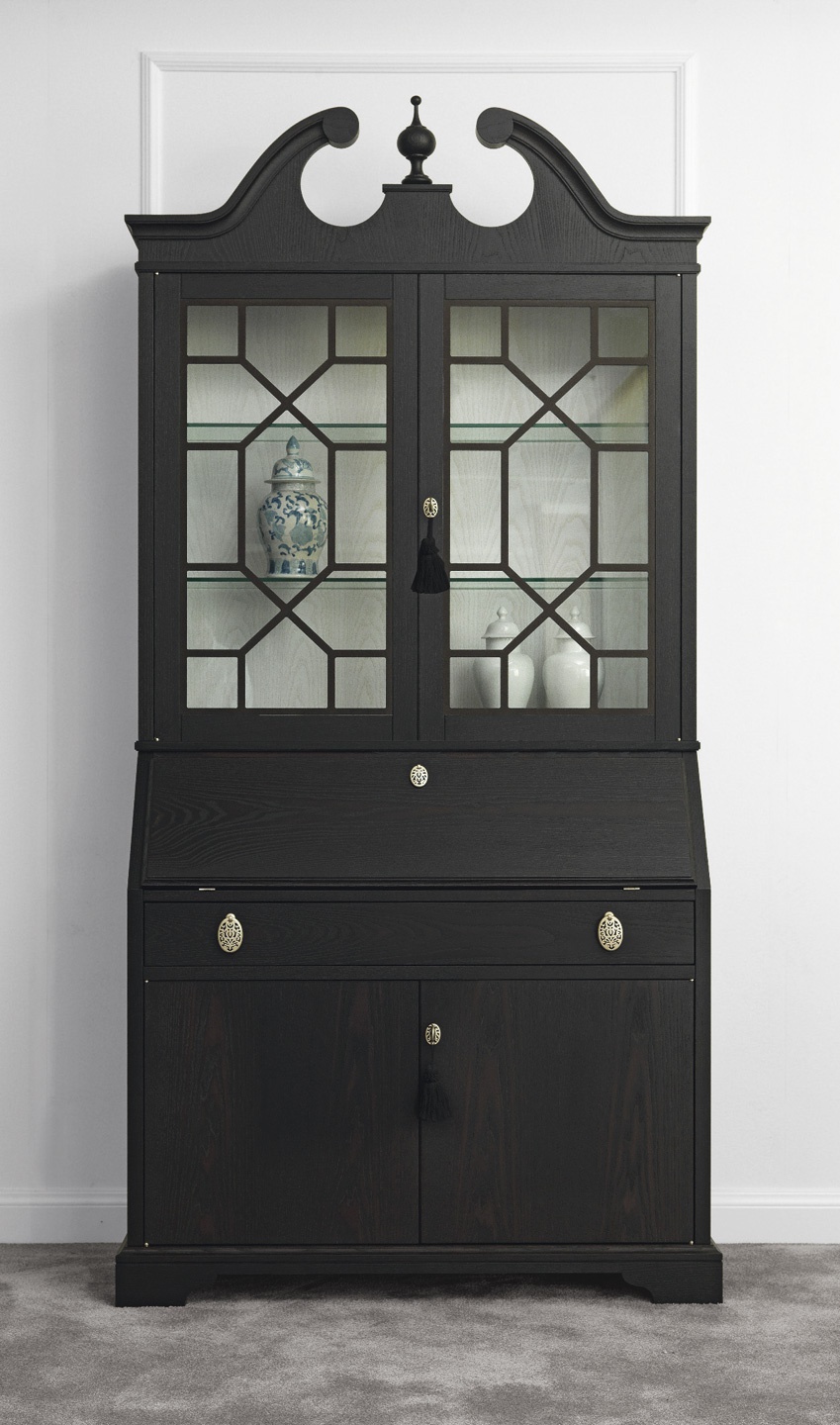 Showcase with hinged panel, Audrey - Galimberti Nino