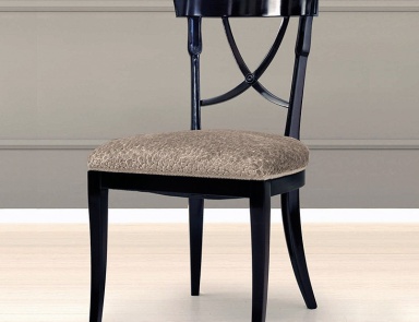 Chair with upholstered seat Paloma NL.548, Galimberti Nino