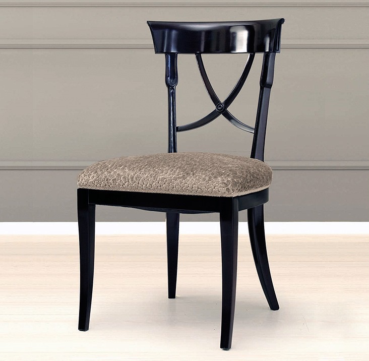 Chair with upholstered seat Paloma NL.548, Galimberti Nino
